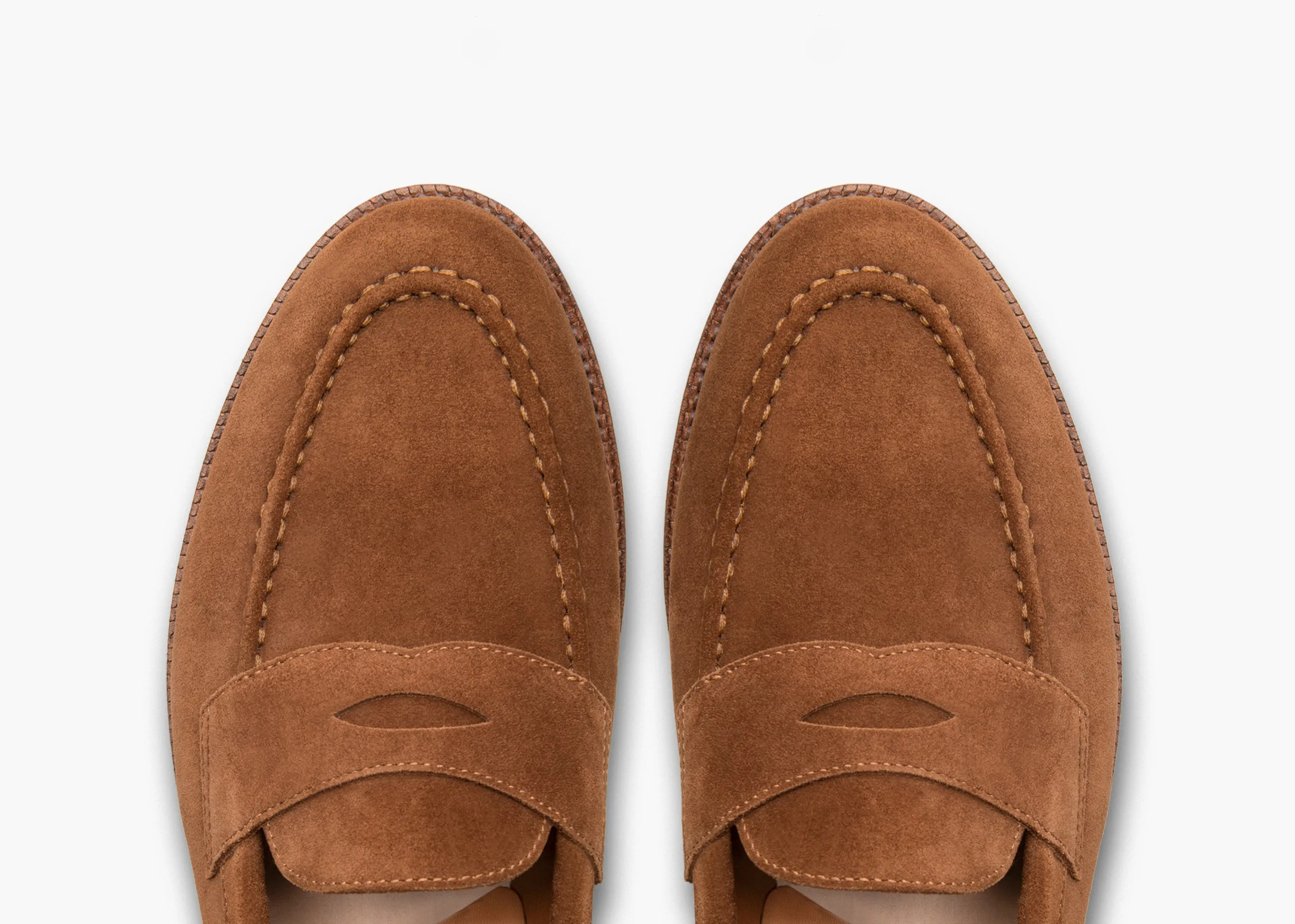 Traveler Penny Bourbon Suede