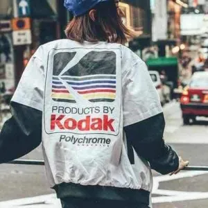 Vintage Kodak Bomber Jacket