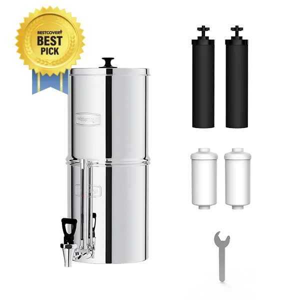 Waterdrop 2.25-gallon King Tank Gravity Water Filter System, Without Stand