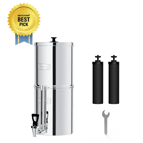 Waterdrop 2.25-gallon King Tank Gravity Water Filter System, Without Stand