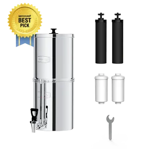 Waterdrop 2.25-gallon King Tank Gravity Water Filter System, Without Stand