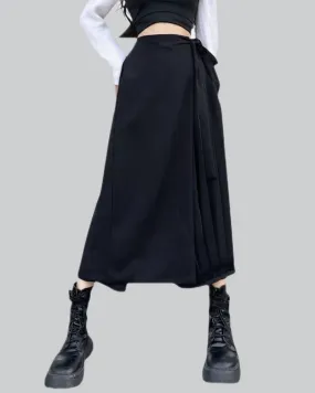 Wide Leg Skirt Pants