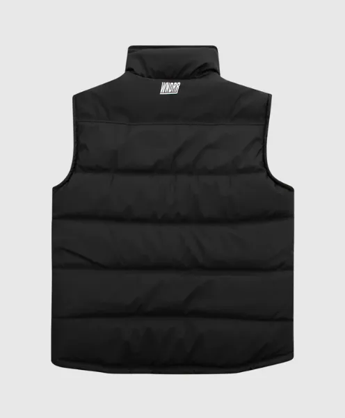 WNDRR Black Italic Puffer Vest