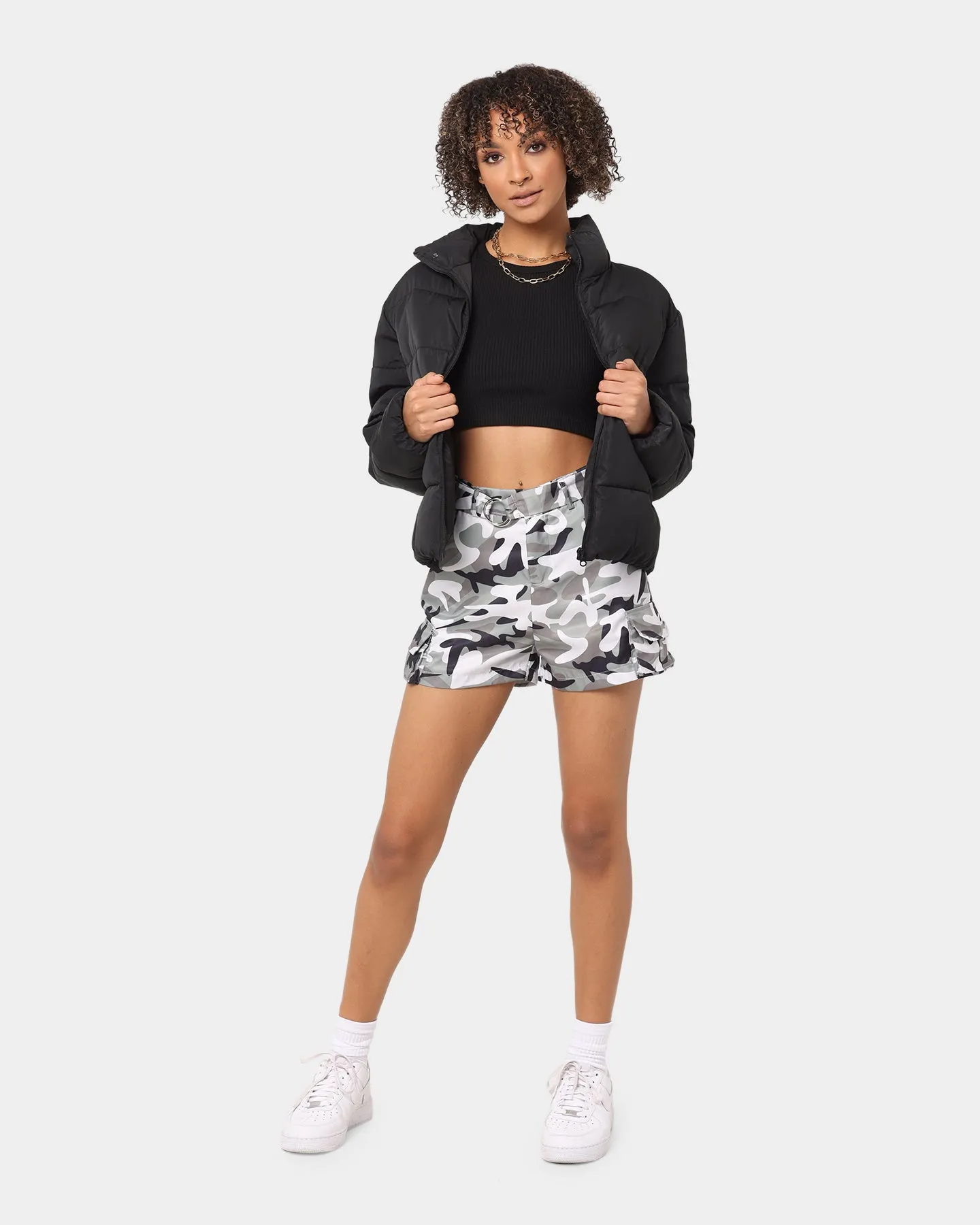 XXIII Women's Talia Camo Cargo Skirt Camo